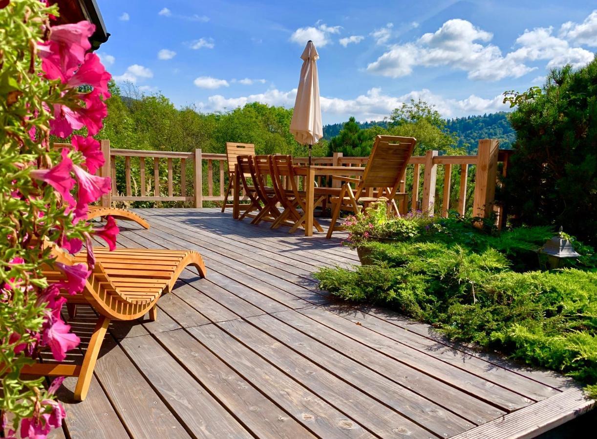 Lesne Uroczysko Villa Чисна Екстериор снимка